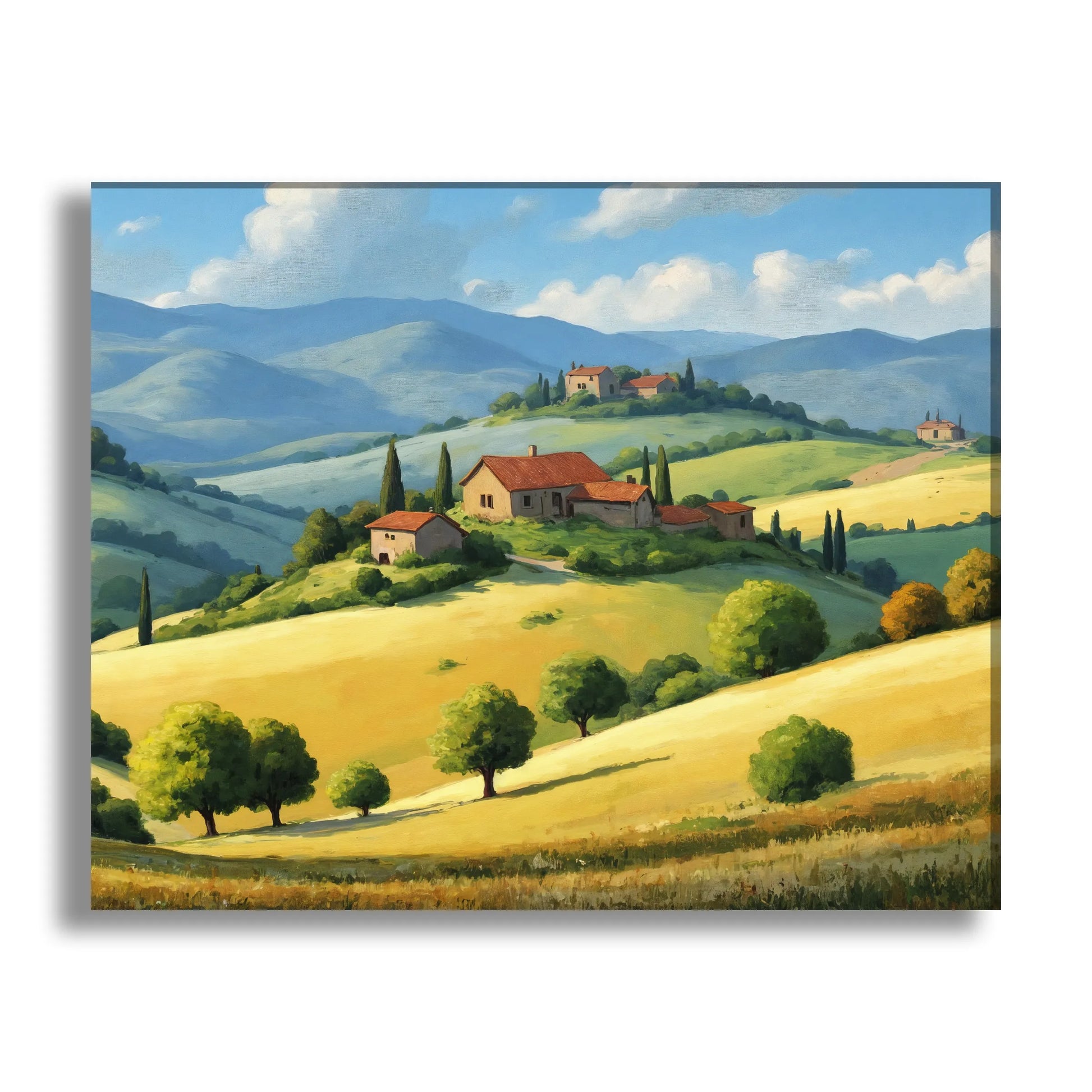 Rolling Hills Cypress Trees