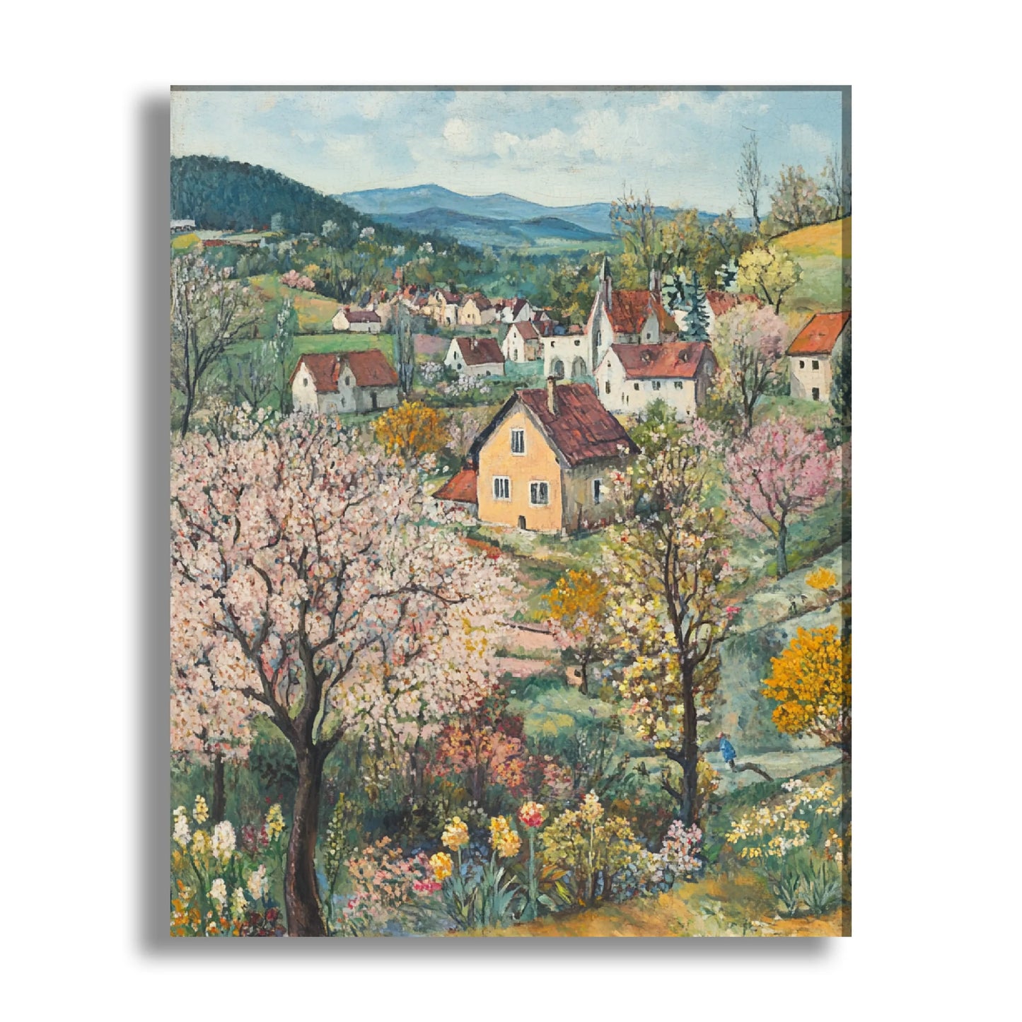 Village Spring Flowers