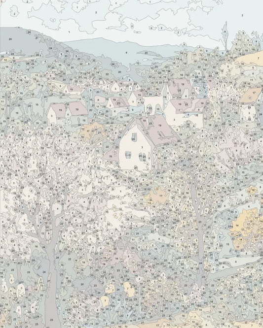 Village Spring Flowers