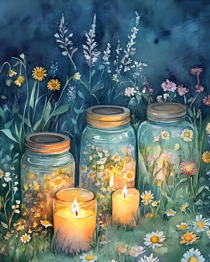 Candlelit Petals