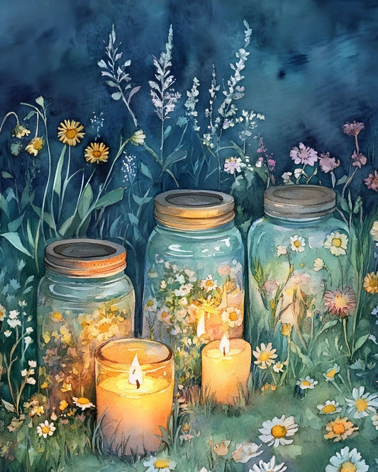 Candlelit Petals