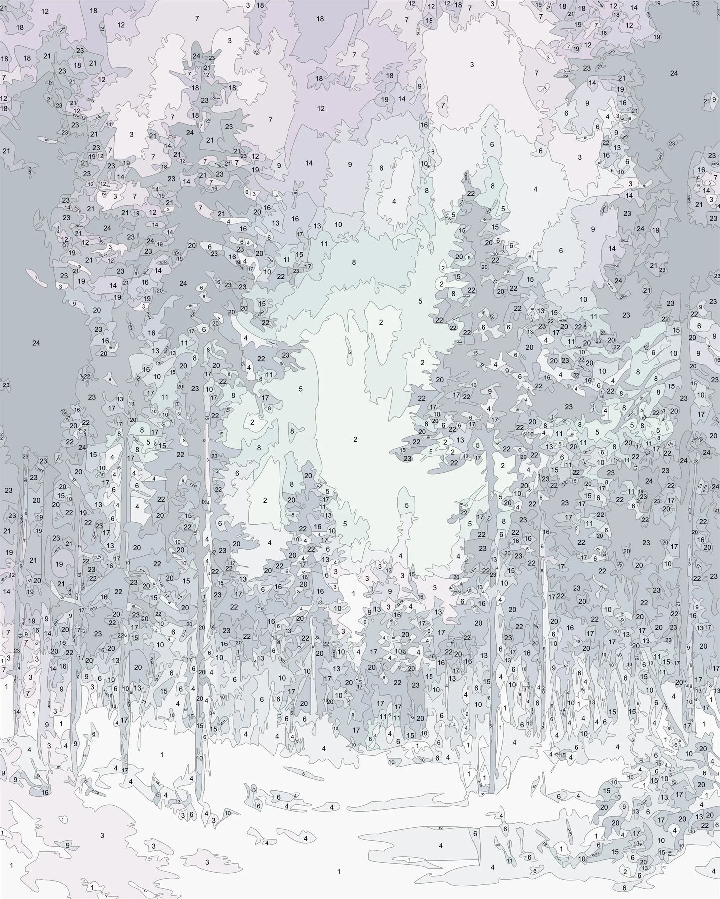 Finland Snowy Forest