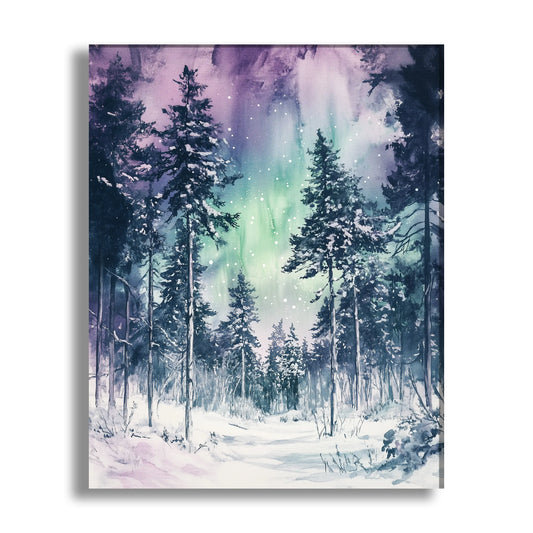 Finland Snowy Forest