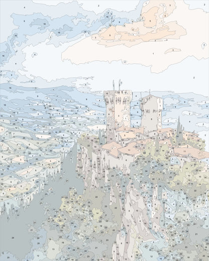 San Marino Three Towers