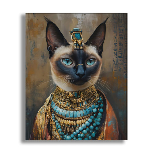 Golden Regalia of a Royal Cat