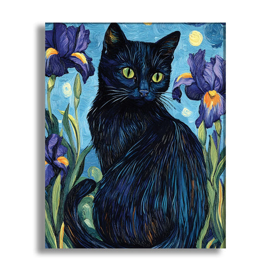 Irises Cat