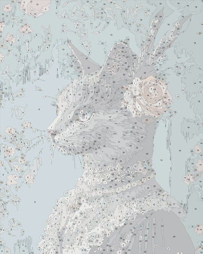 Regal Grey Feline