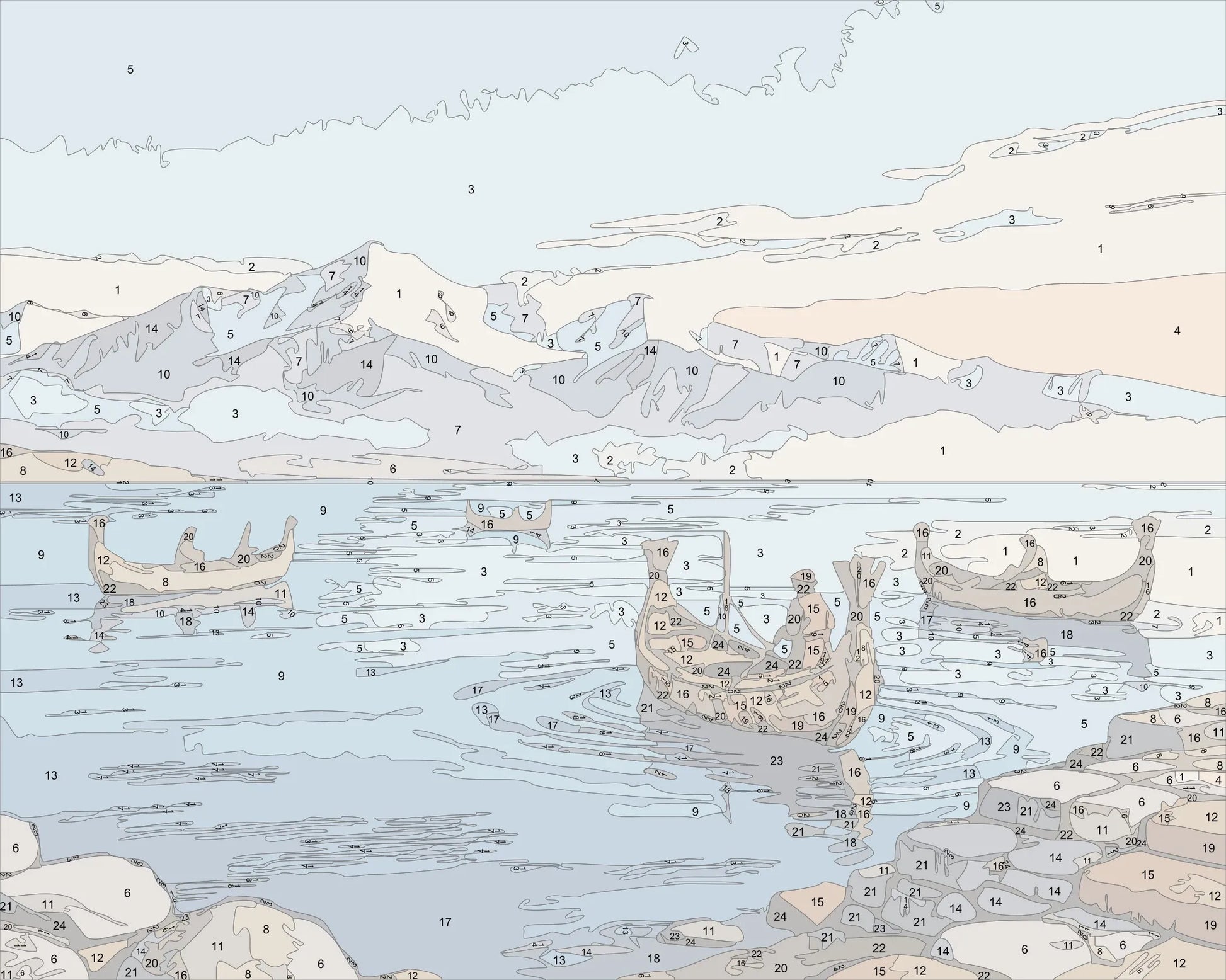 Reed Boats at Dawn