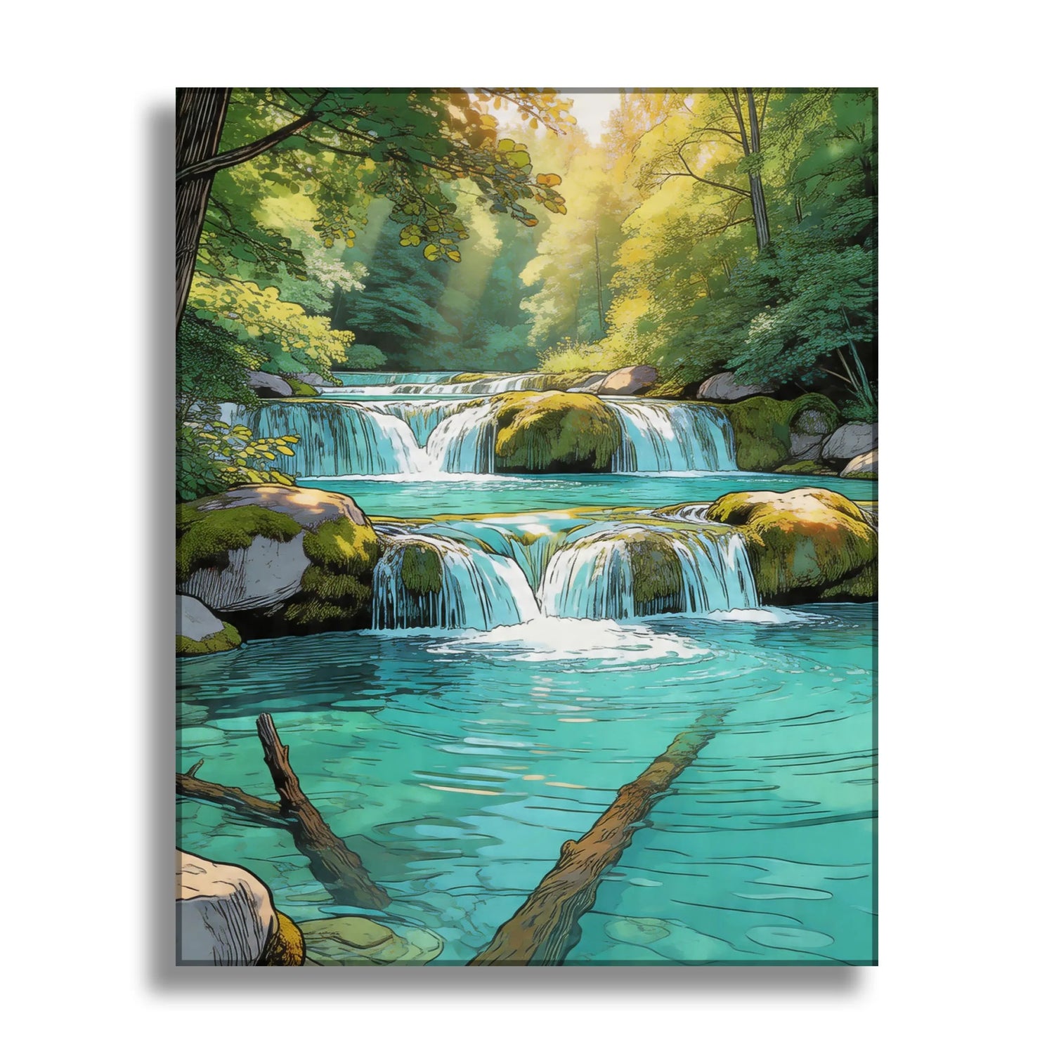 Woodland Waterfall