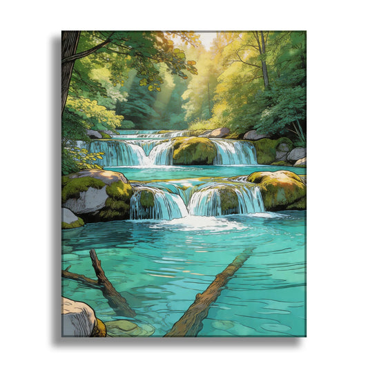 Woodland Waterfall