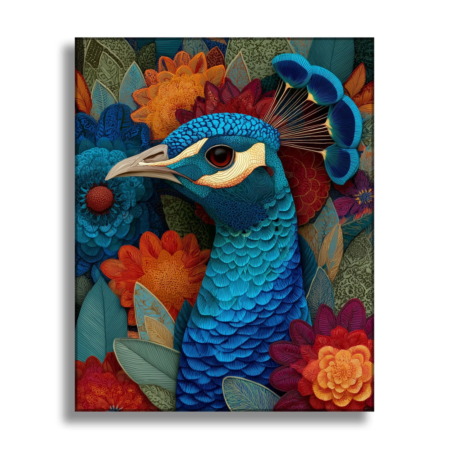 Colorful Wildlife Peacock