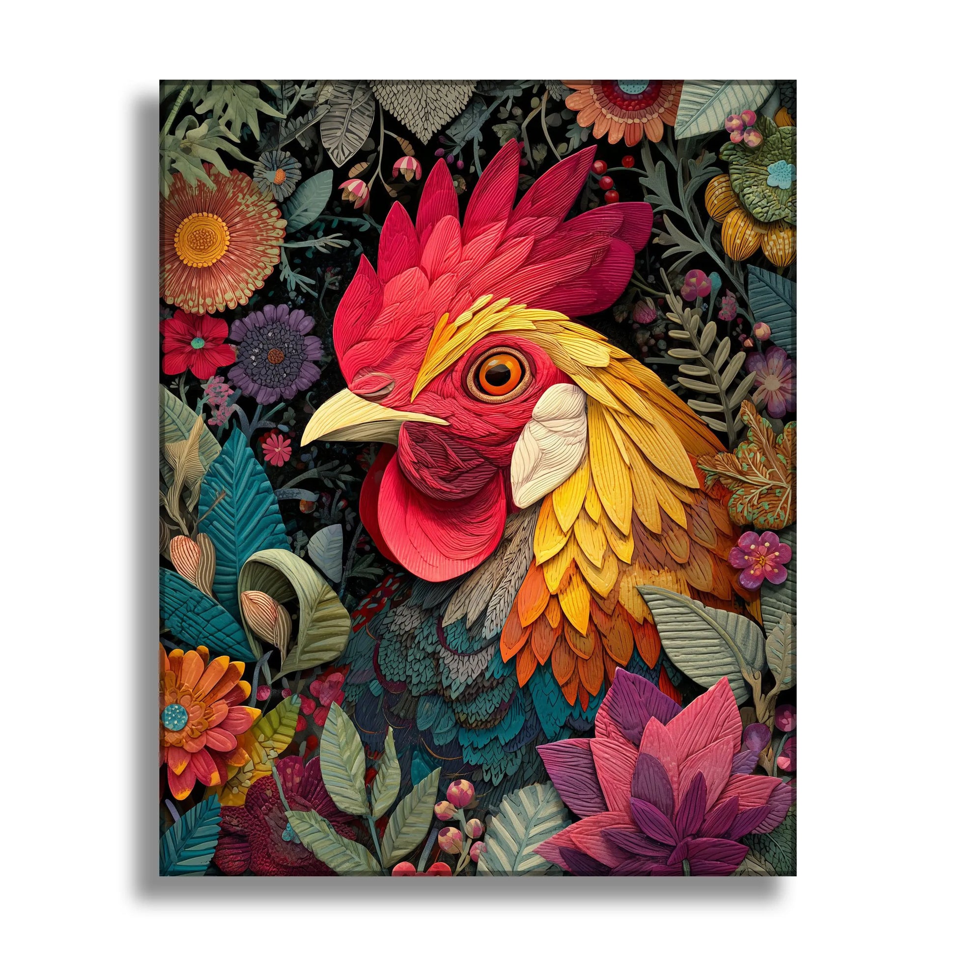 Colorful Wildlife Rooster