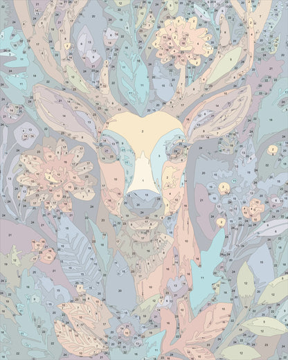 Colorful Wildlife Elk