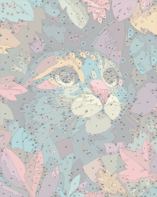 Colorful Wildlife Cat