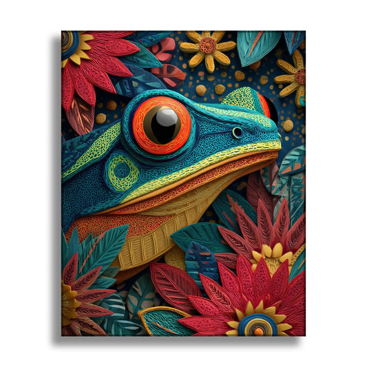 Colorful Wildlife Frog