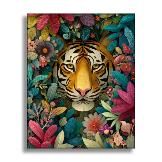 Colorful Wildlife Tiger