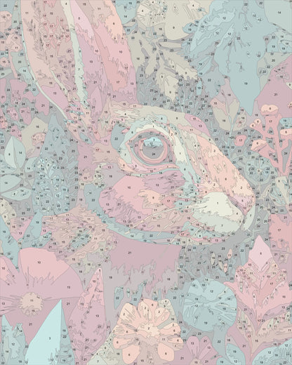 Colorful Wildlife Rabbit