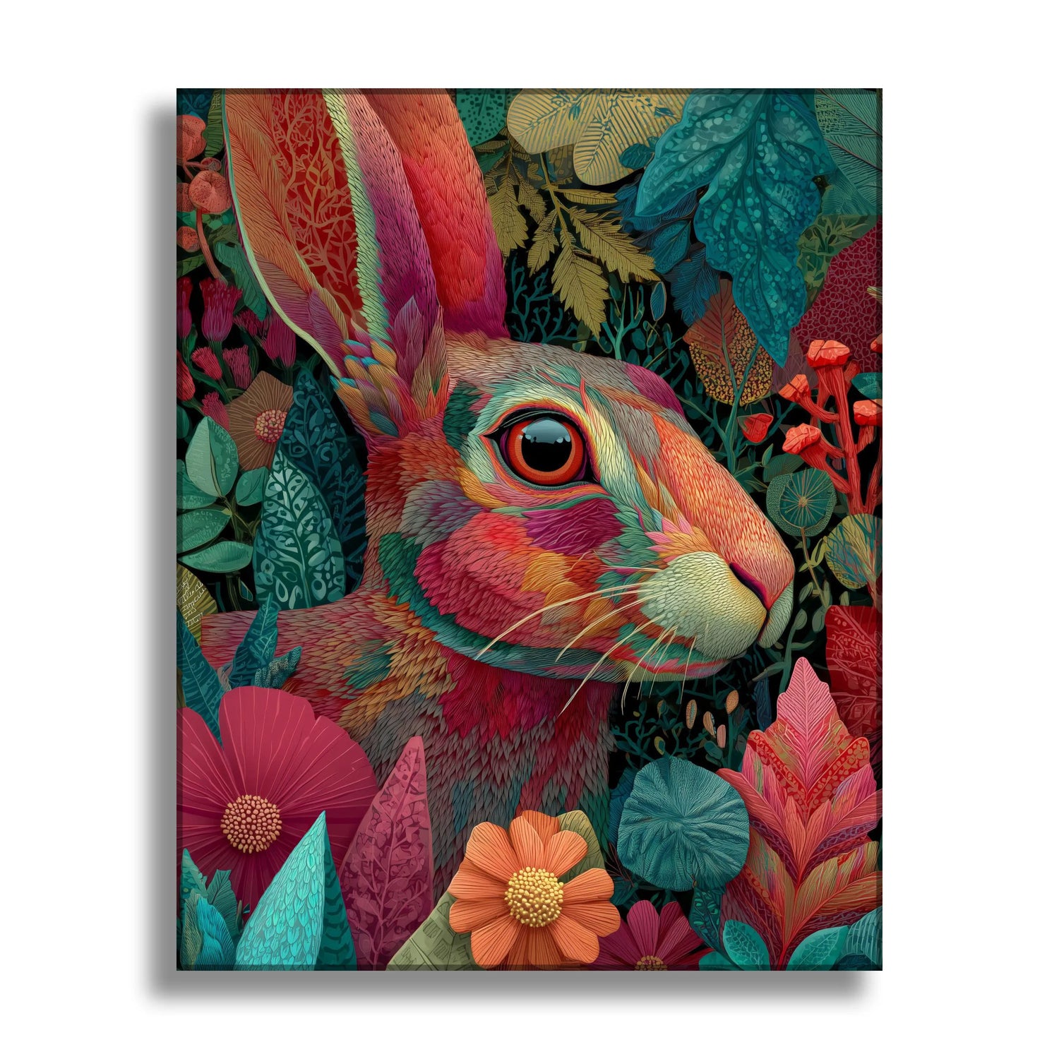 Colorful Wildlife Rabbit