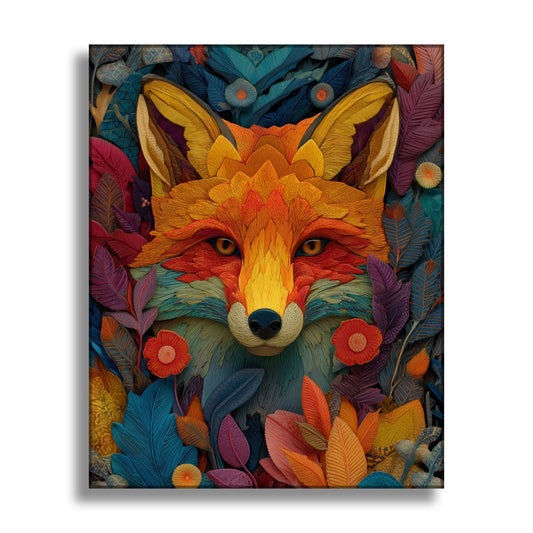 Colorful Wildlife Fox