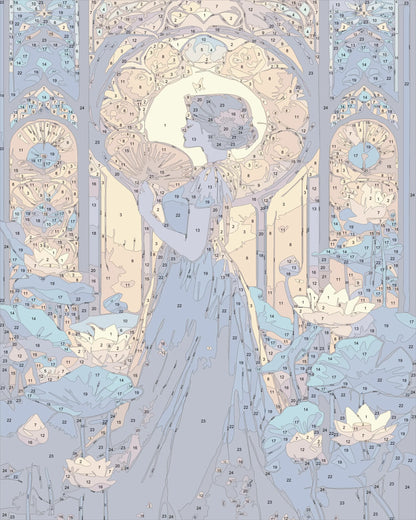 Blue Gown Lady
