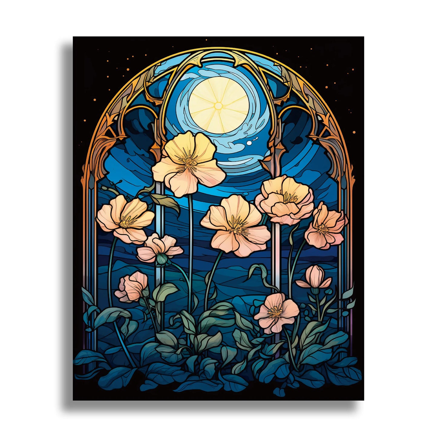 Moonlit Poppies