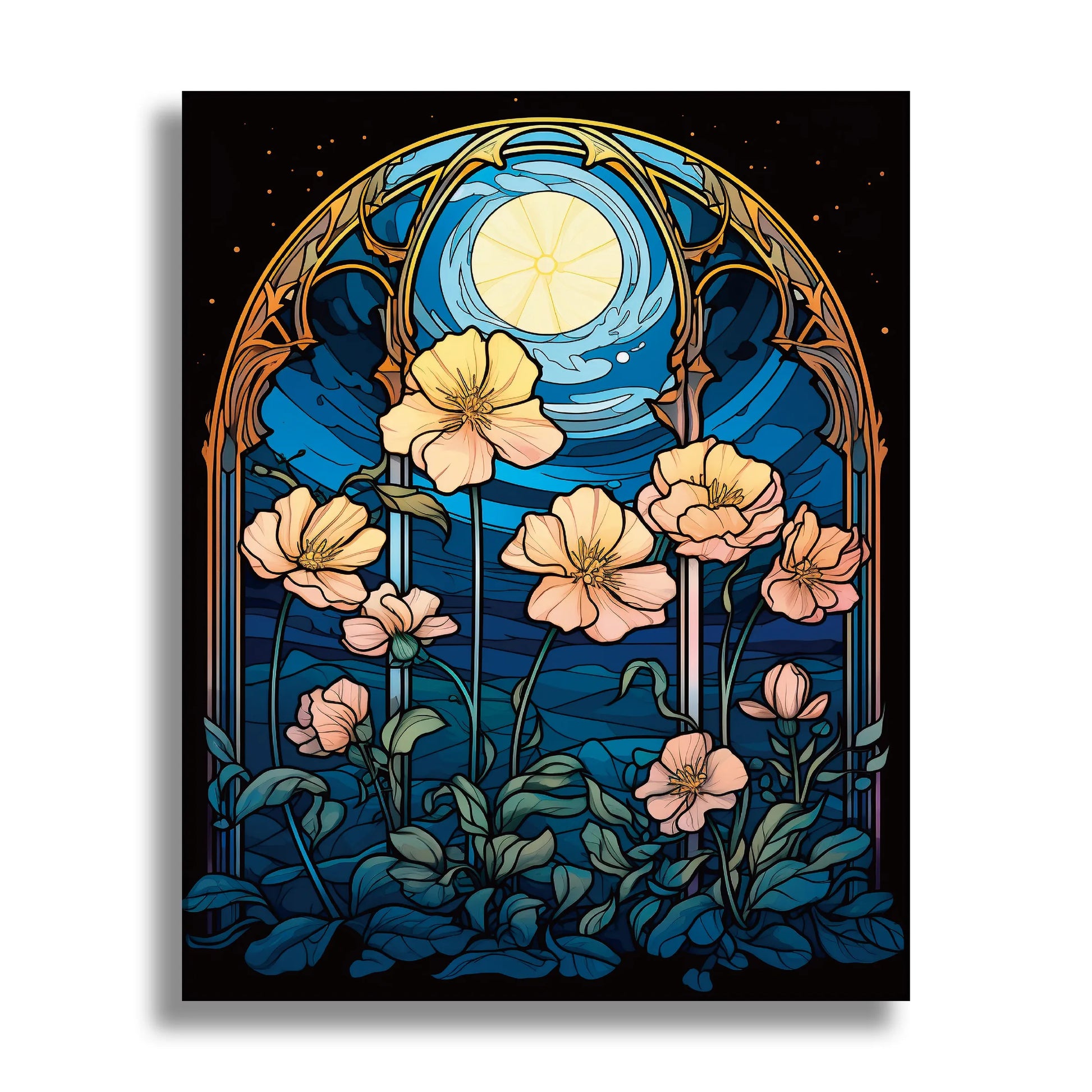 Moonlit Poppies