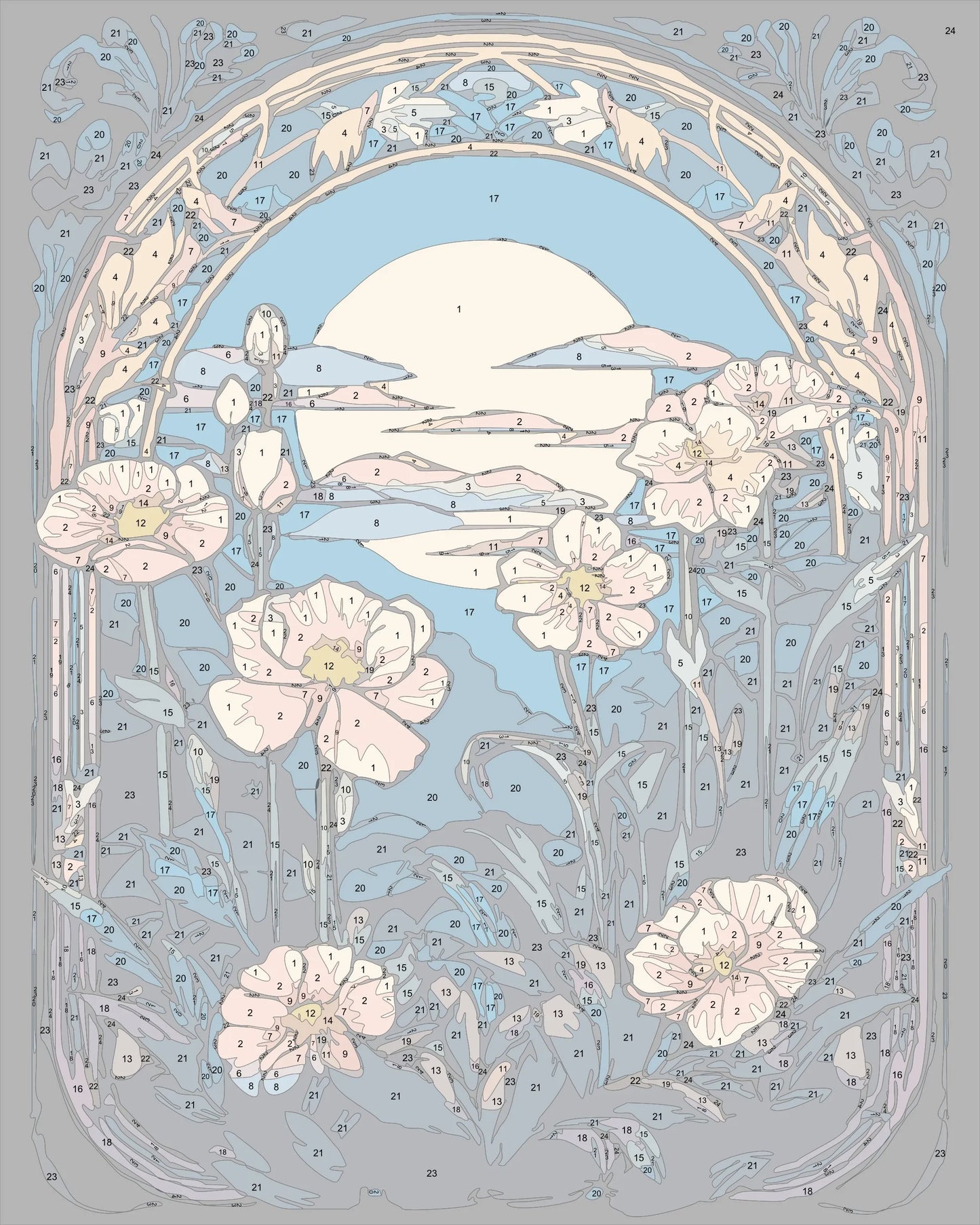Moonlit Florals