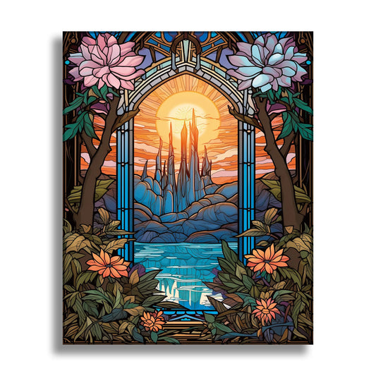 Sunlit Spire Lake