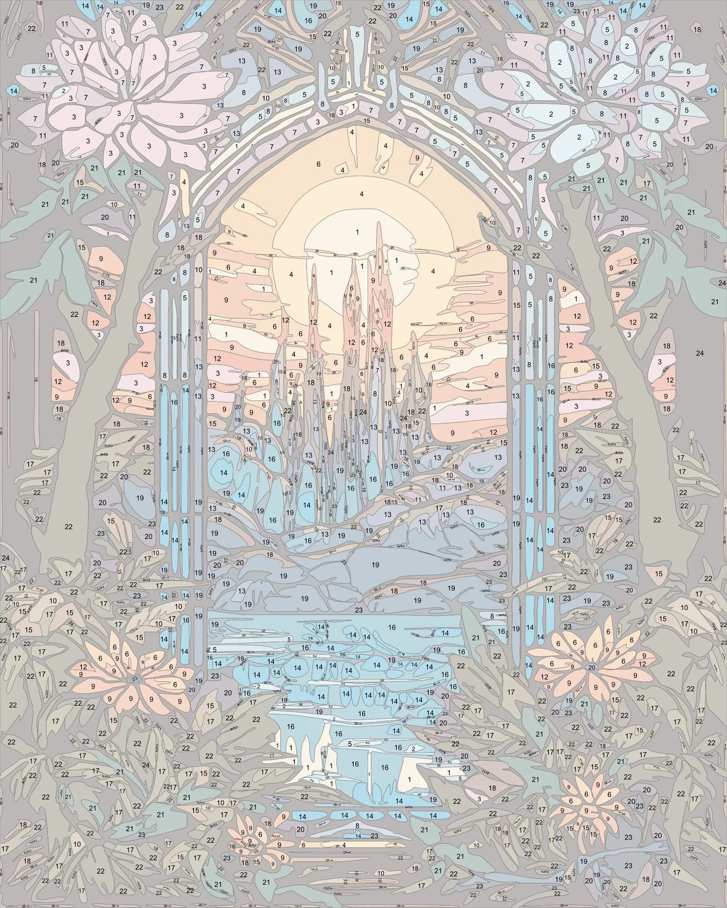 Sunlit Spire Lake