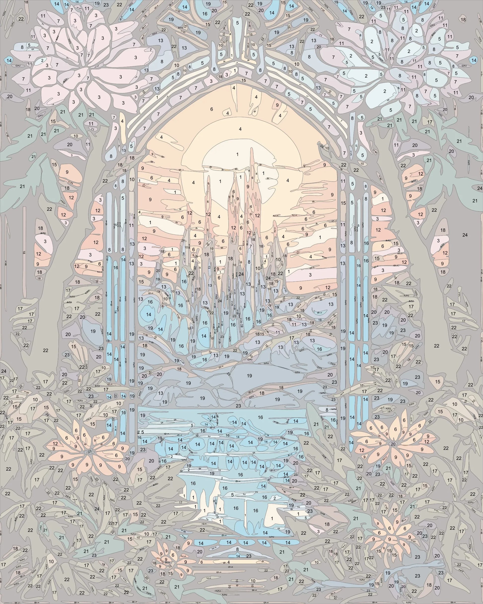 Sunlit Spire Lake