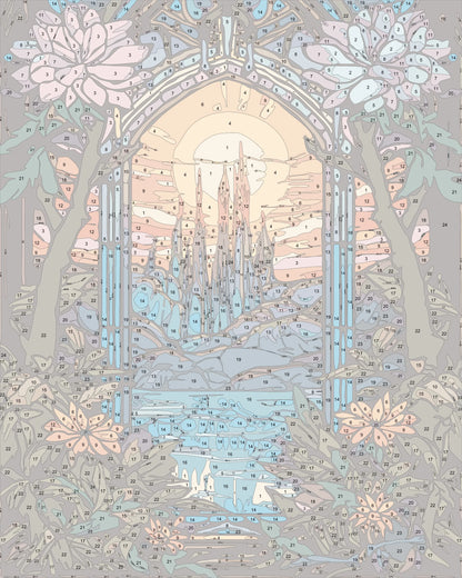 Sunlit Spire Lake