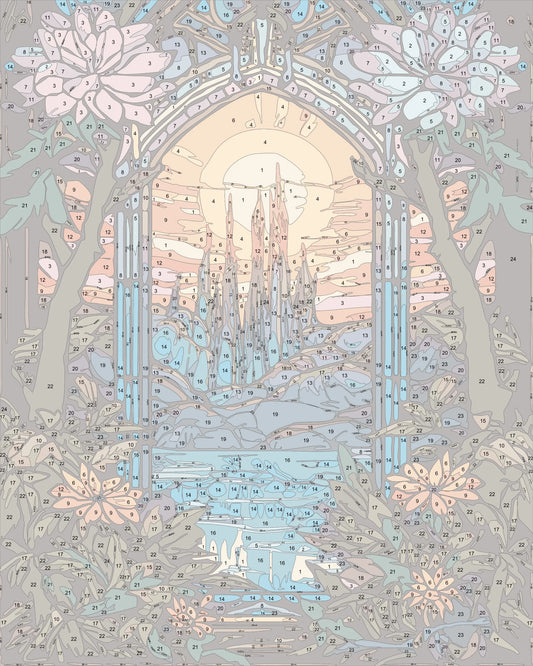 Sunlit Spire Lake