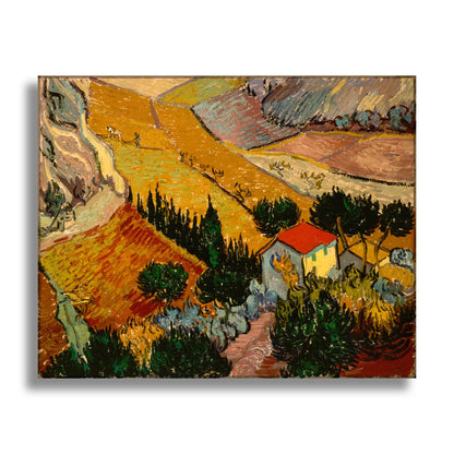 Landscape with House and Ploughman