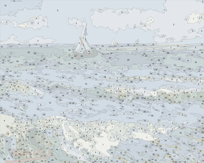 Seascape at Saintes-Maries