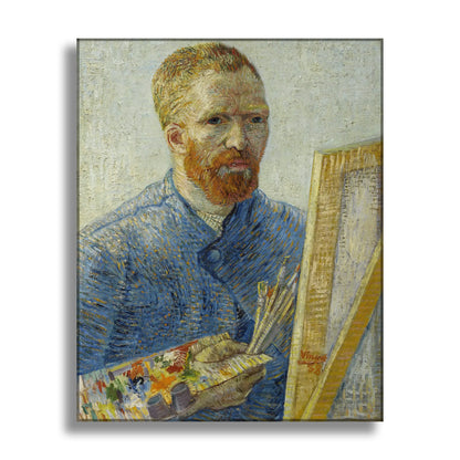 Self-Portrait in Front of the Easel