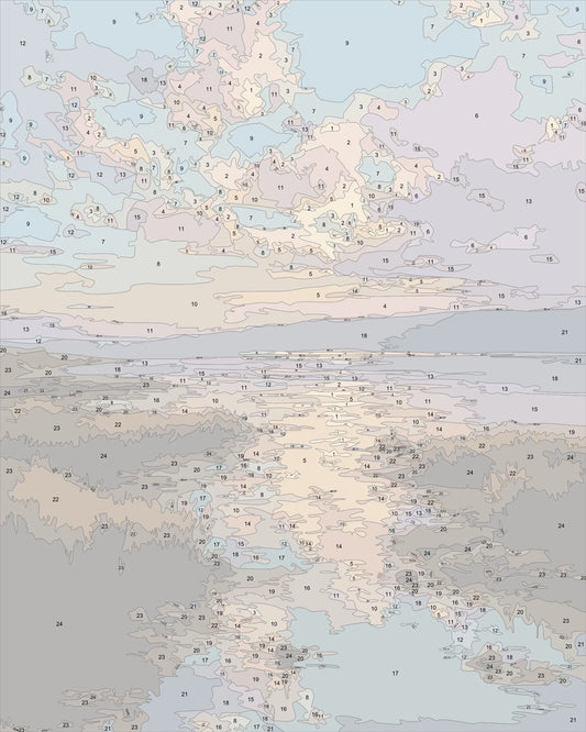 Pastel Waterscape