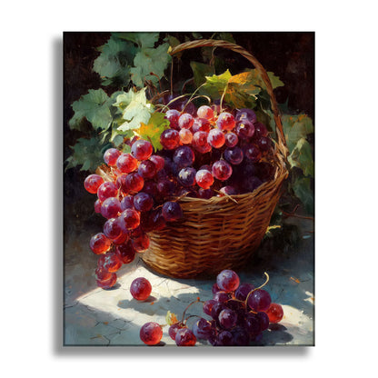 Ripe Red Grapes
