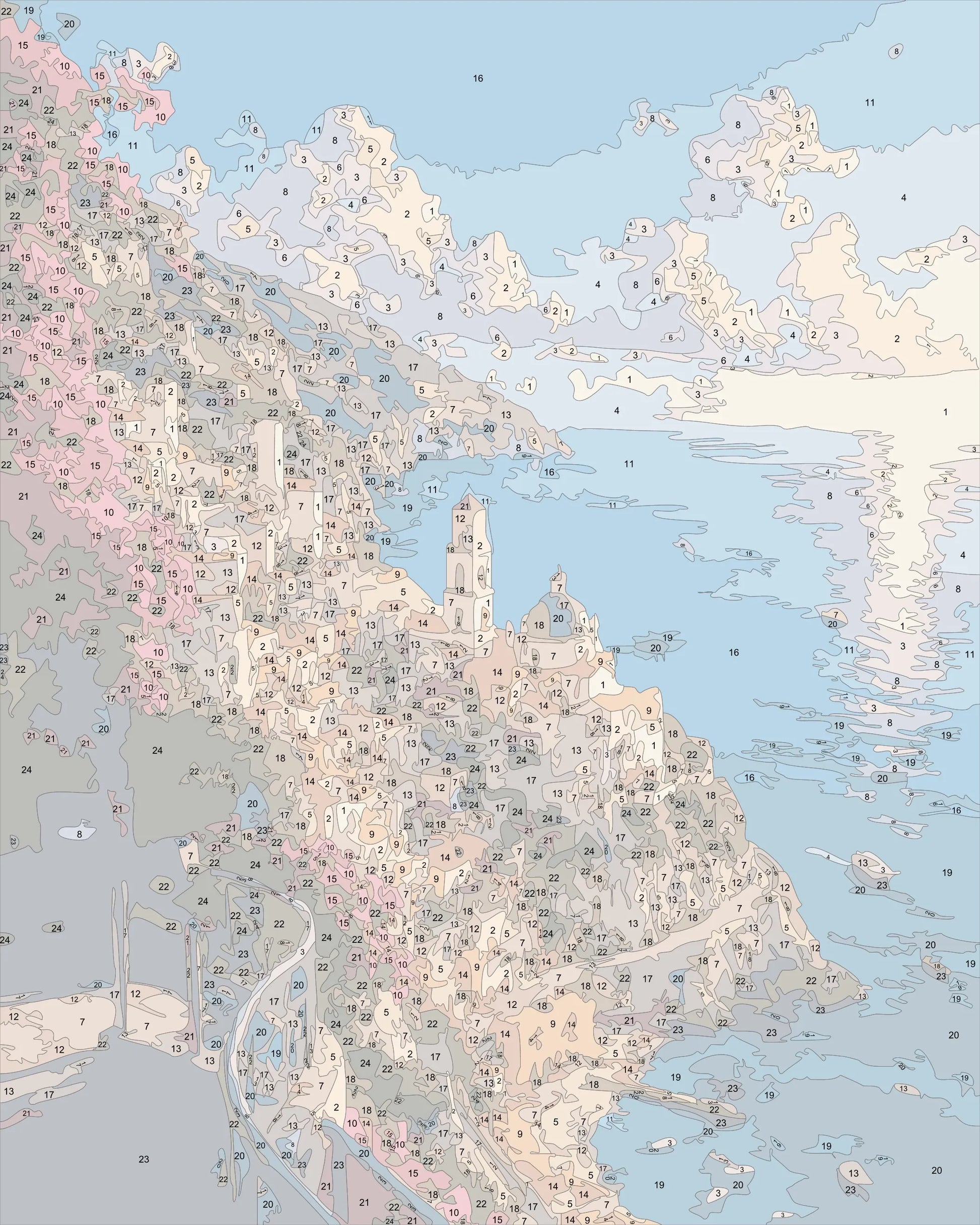 Afterglow Mediterranean