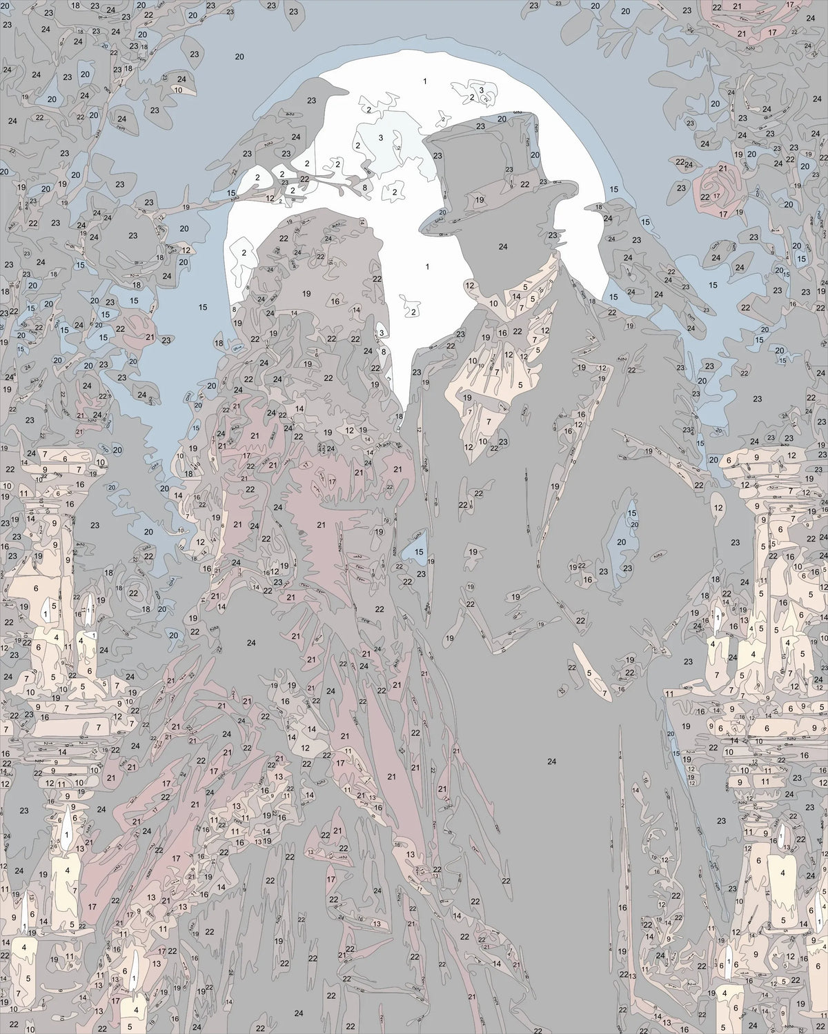 Halloween Tarot 7 The Lovers