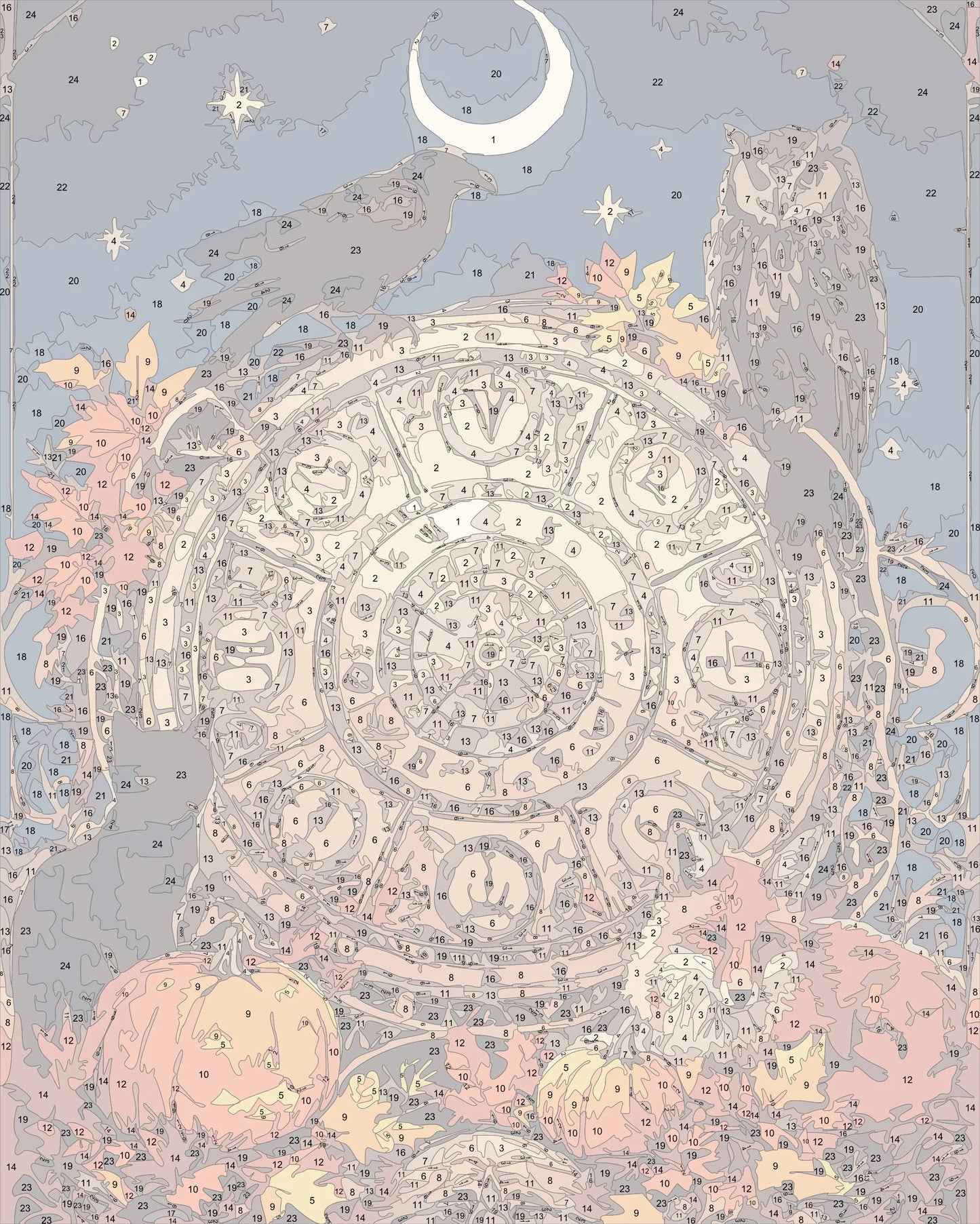Halloween Tarot 11 Wheel of Fortune