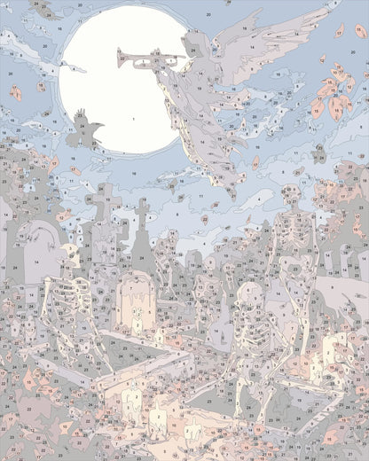 Halloween Tarot 21 Judgement