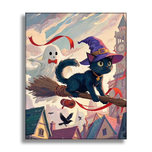 The First Broomstick Flight