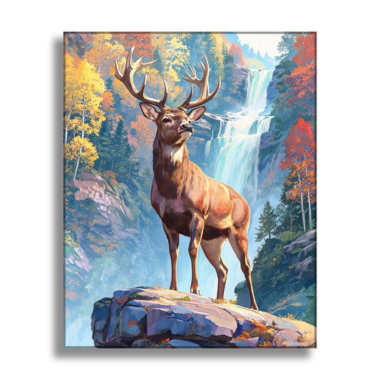 Stag above the Falls