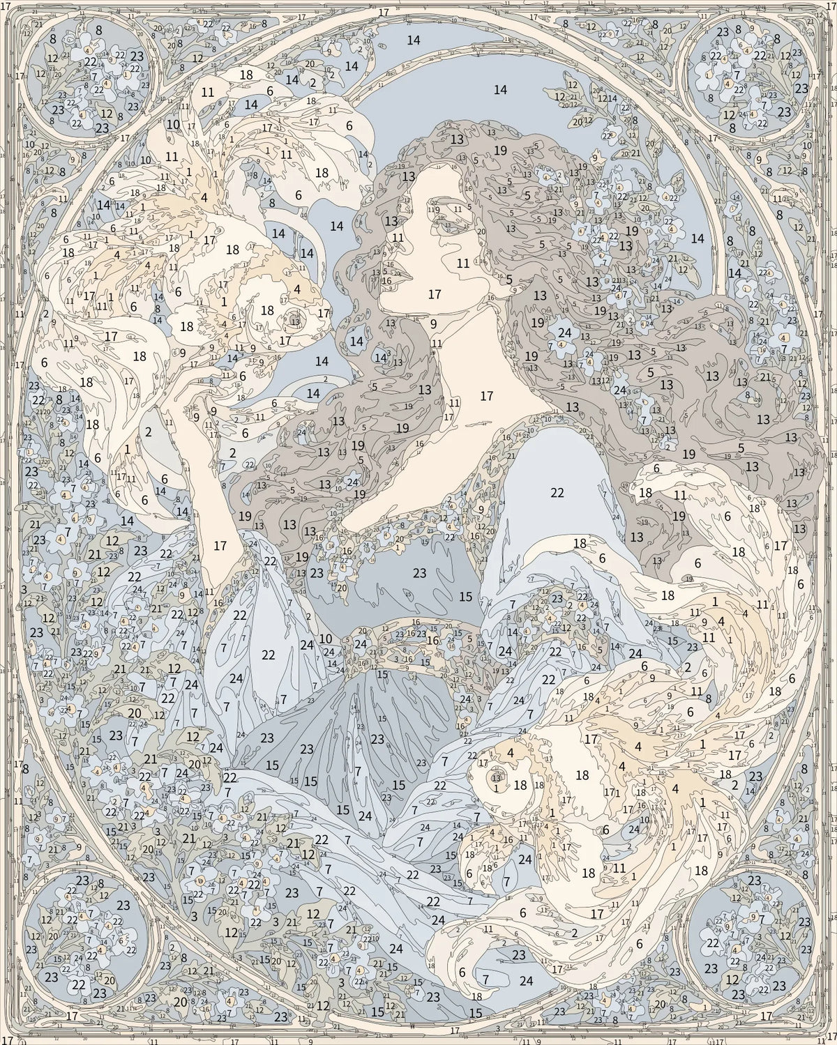 Pisces Forget Me Not