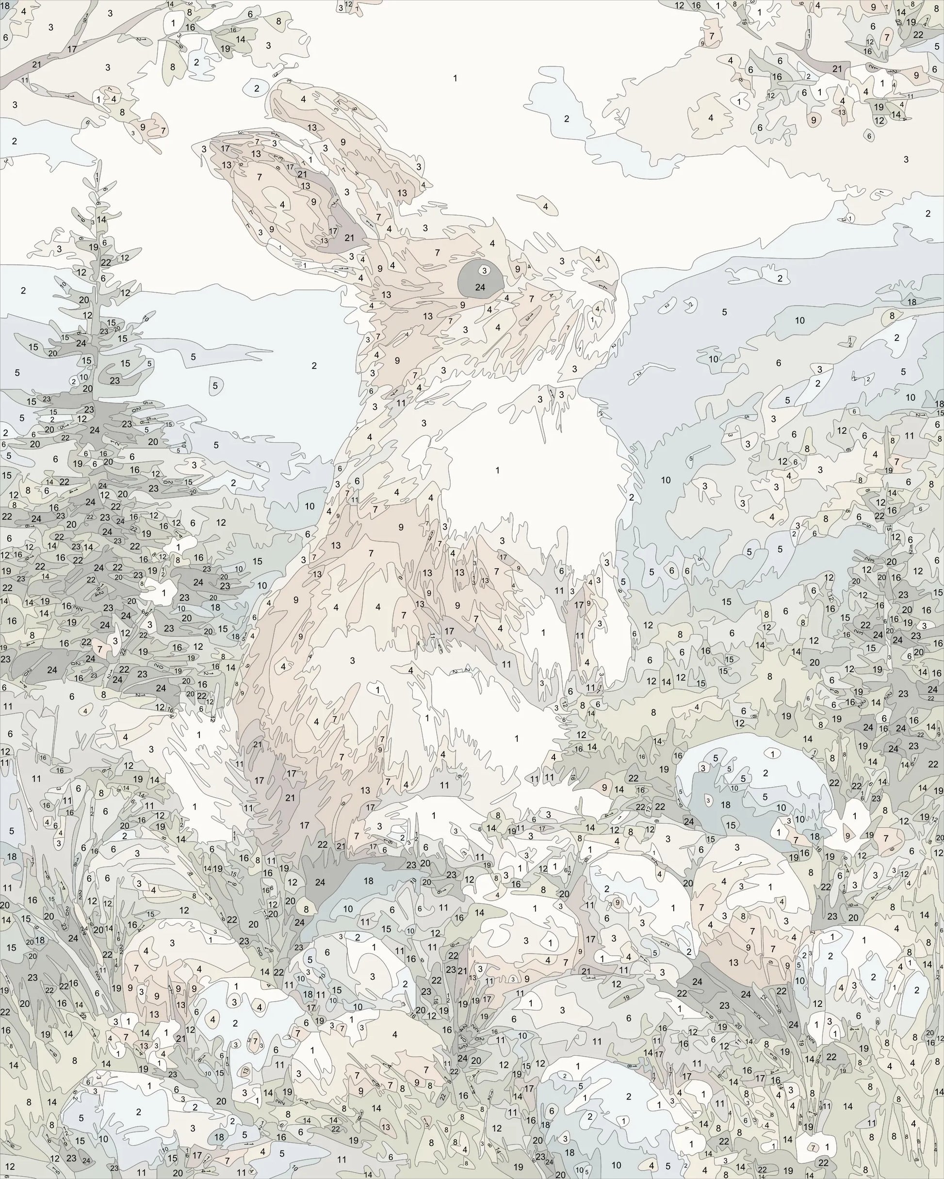 Bunny in the Spring Valley