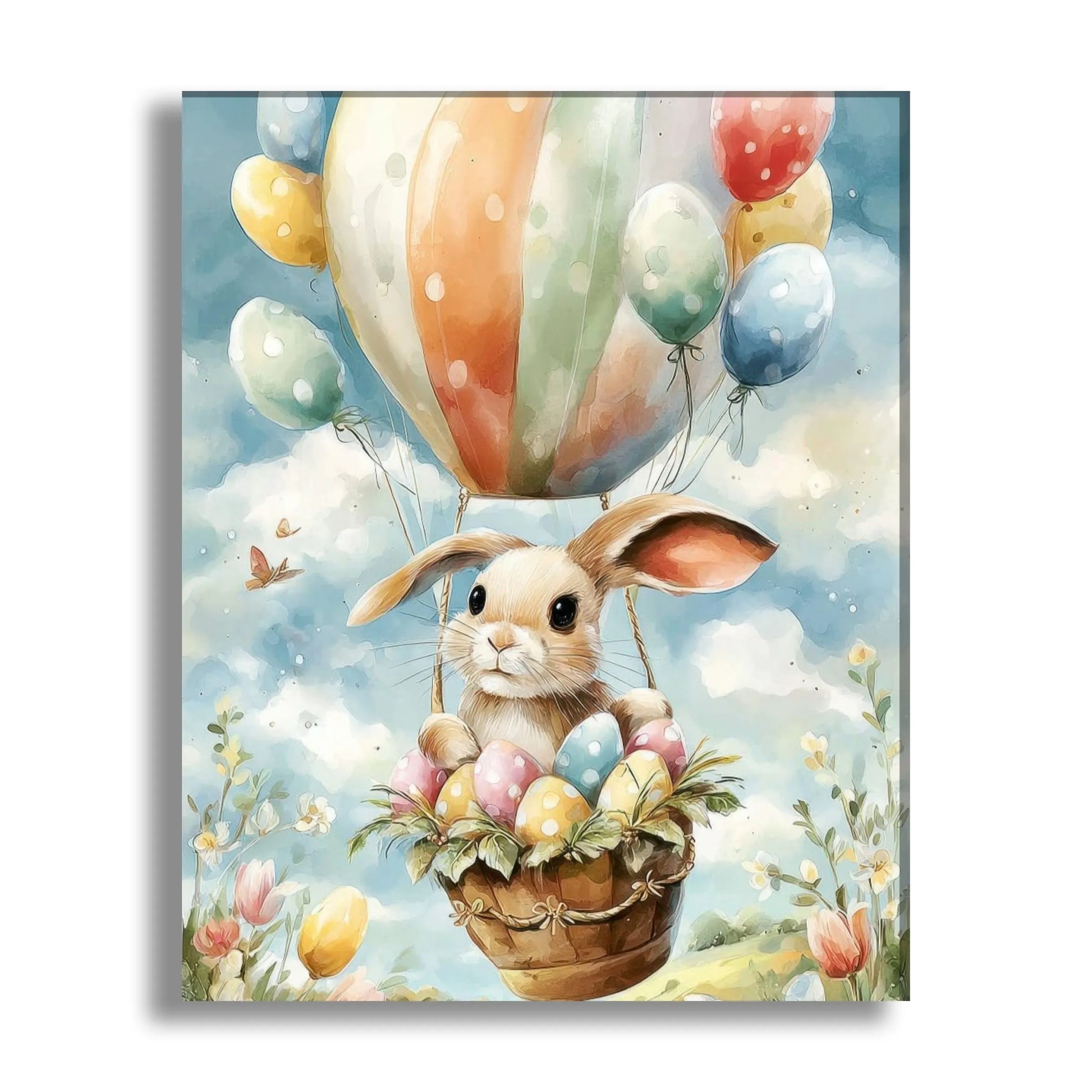 Bunny's Skyward Egg Journey