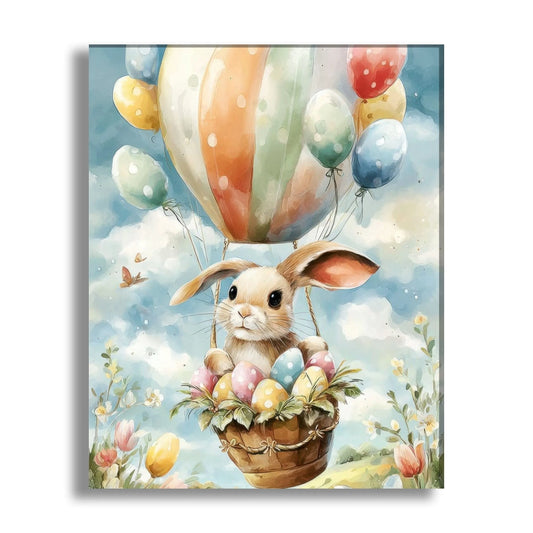 Bunny's Skyward Egg Journey
