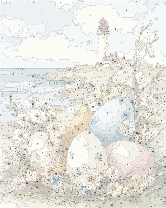 Lighthouse Easter Eggs