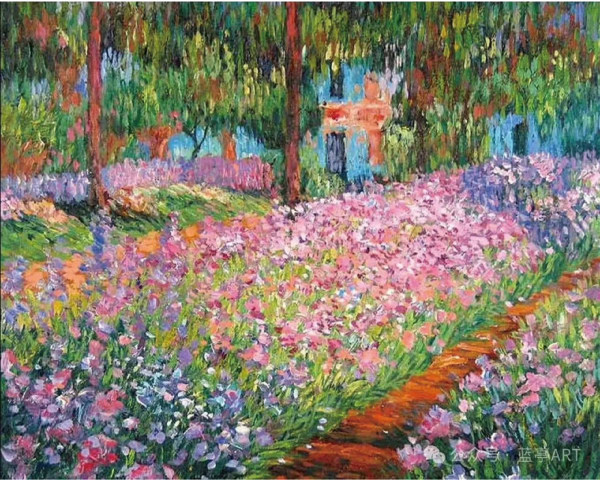Artists Garden at Giverny Paint Numbers