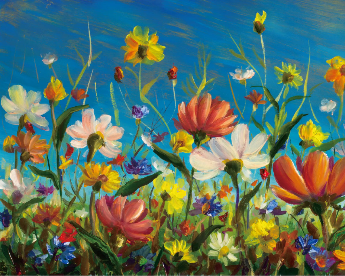 Wilding Daisy Paint Numbers